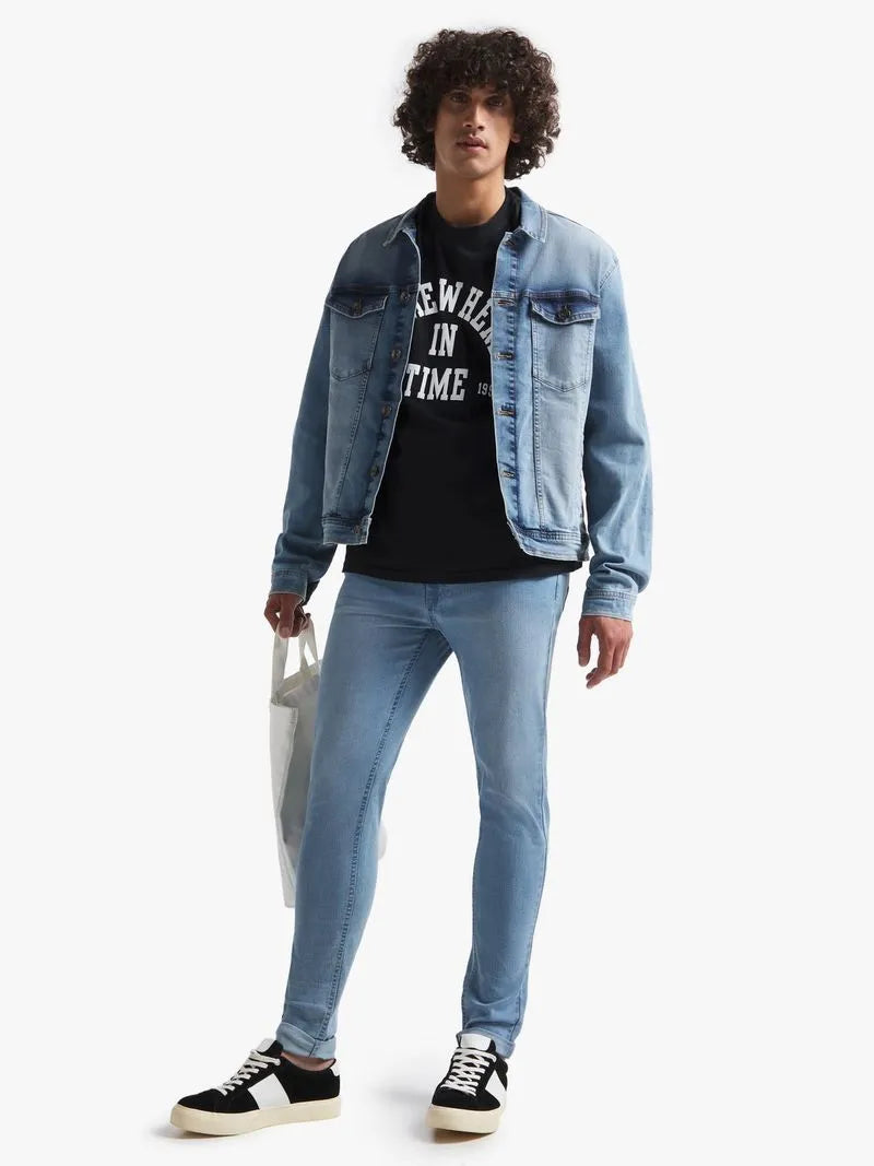 Men's Light Wash Skinny Jeans (Buy Two For R400)