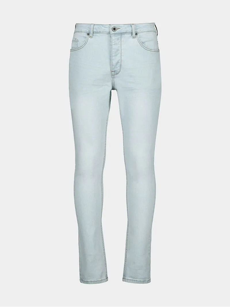 Redbat Men's Light Wash Super Skinny Jeans