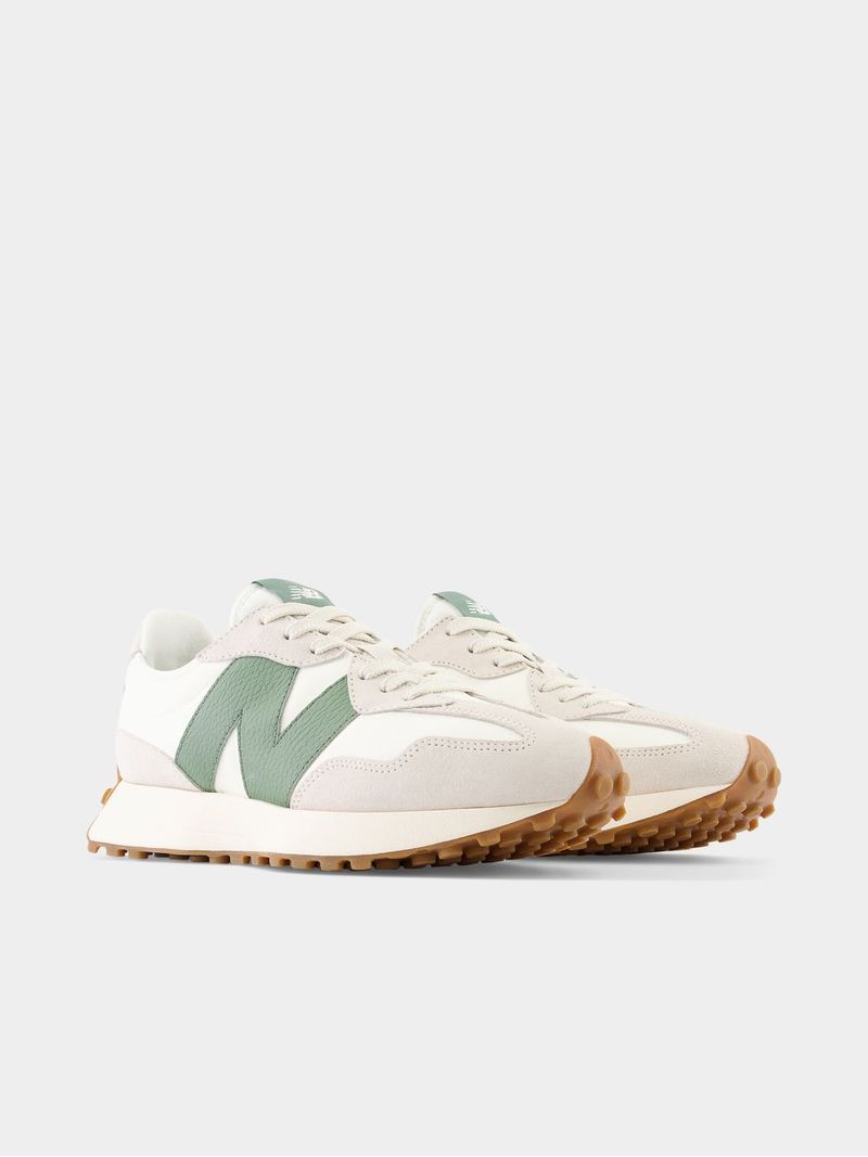 New Balance 327 v1 White/Green Sneaker