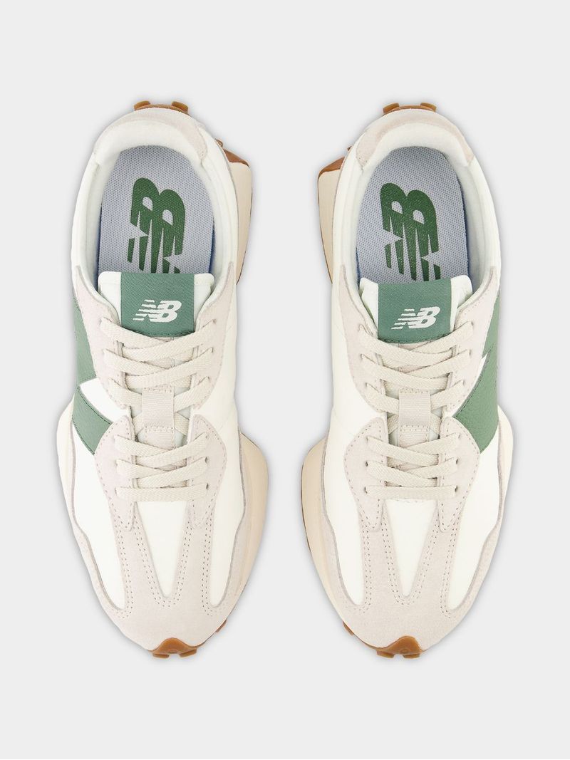 New Balance 327 v1 White/Green Sneaker