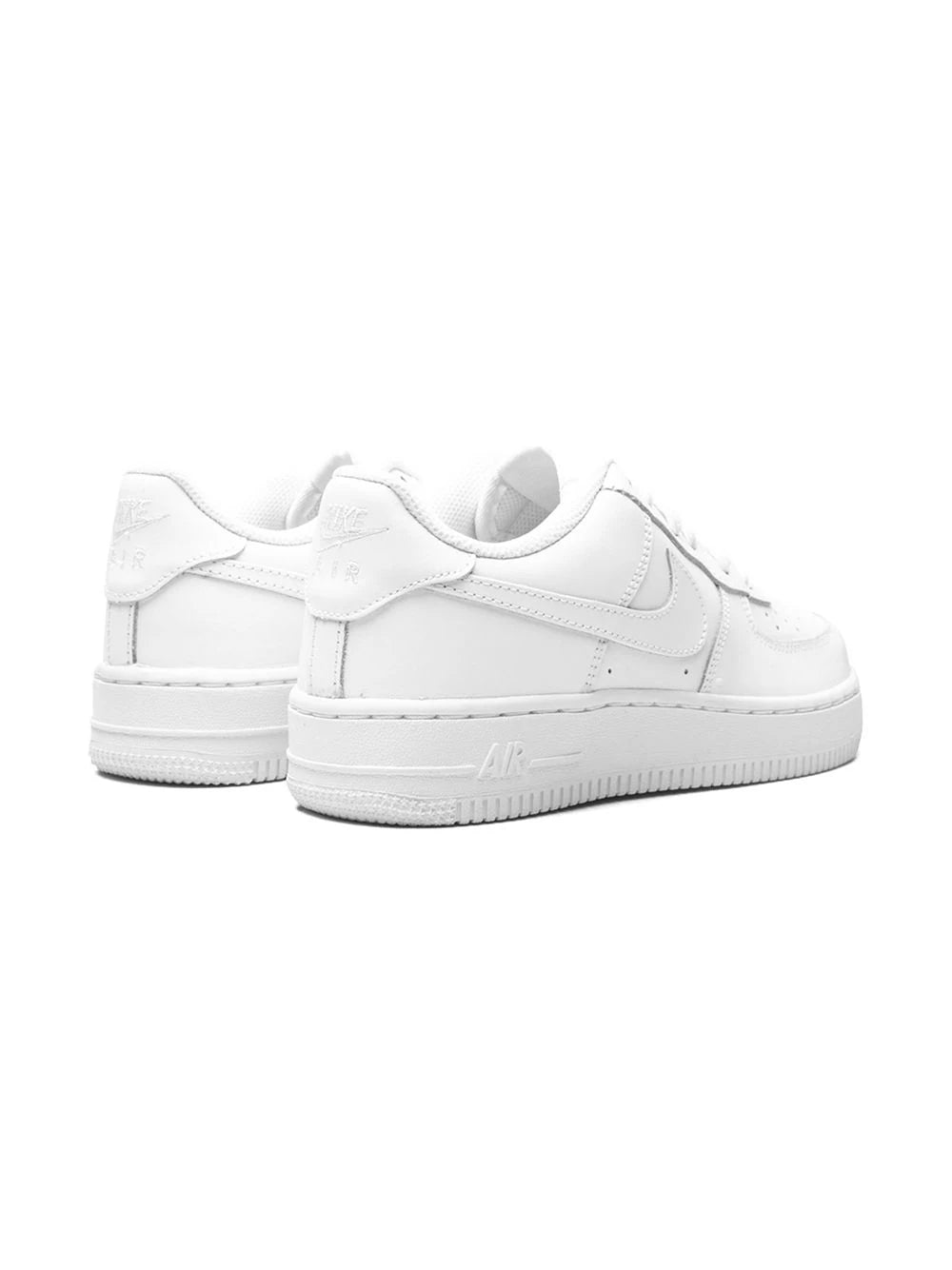 Nike Air Force 1 Low LE "White On White" - Kids