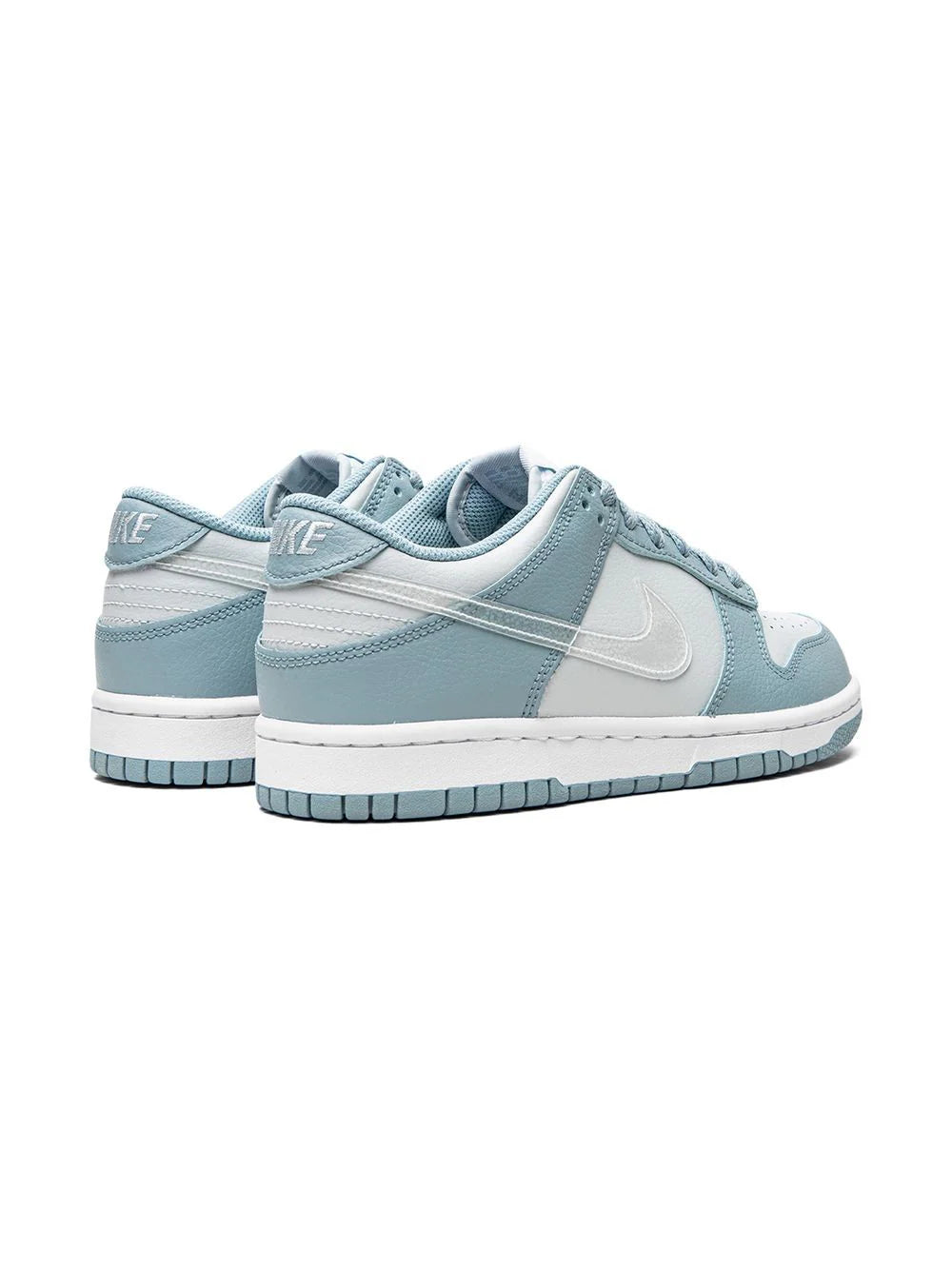 Nike Kids Nike Dunk Low "Clear Swoosh/Blue"
