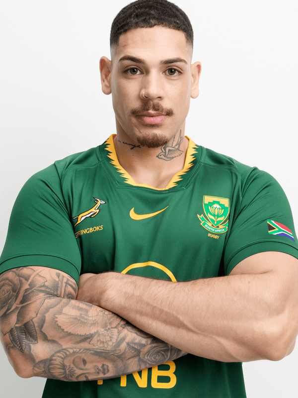 Nike Springboks 25/26 Stadium VL Home Jersey Mens Green/Gold