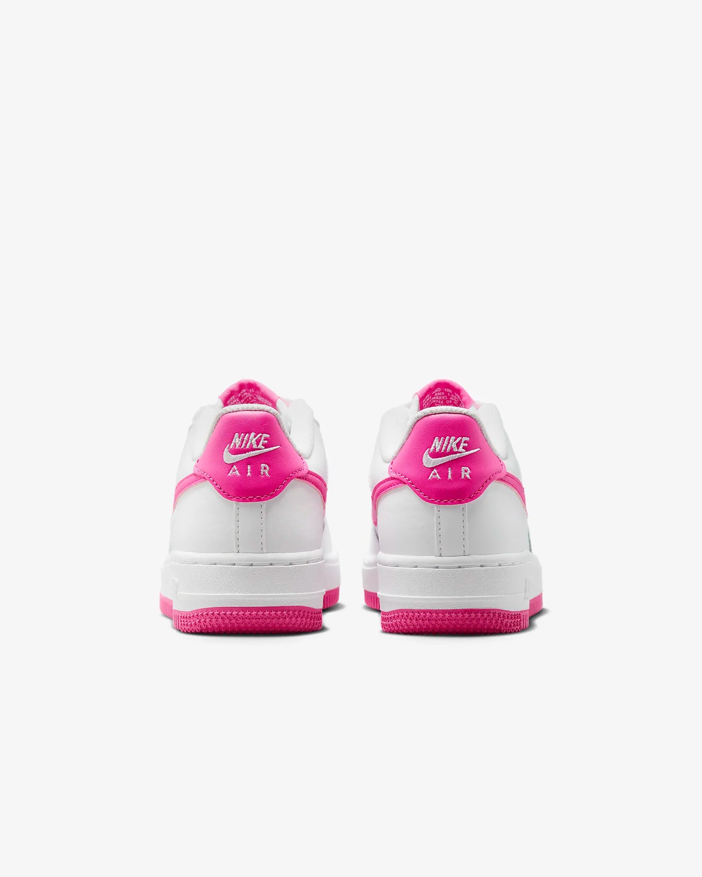 Nike Air Force 1 Low '07 "White/Fuschia" - Kids