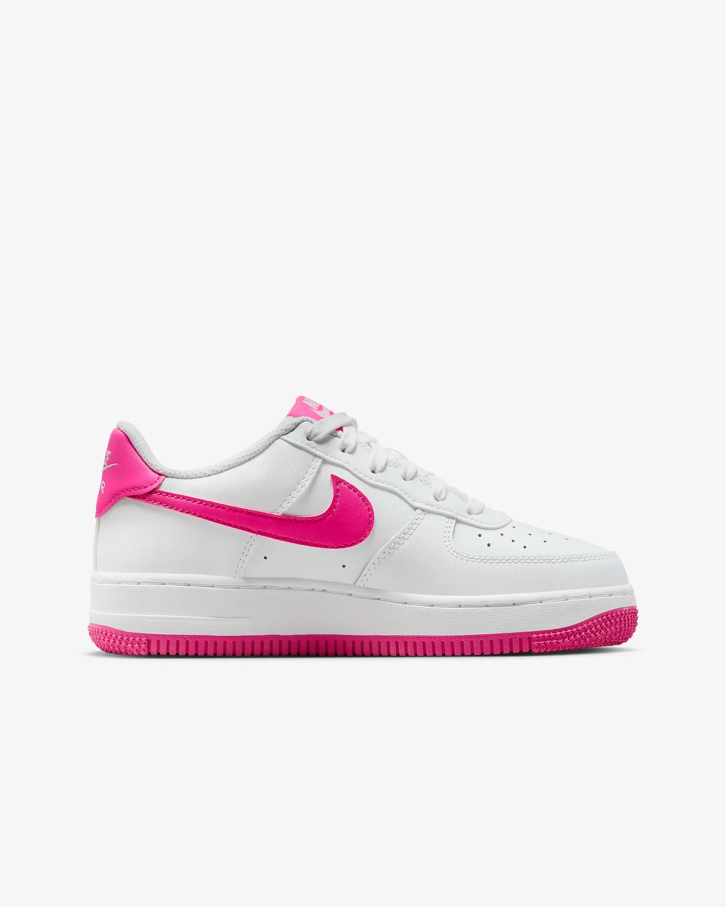 Nike Air Force 1 Low '07 "White/Fuschia" - Kids