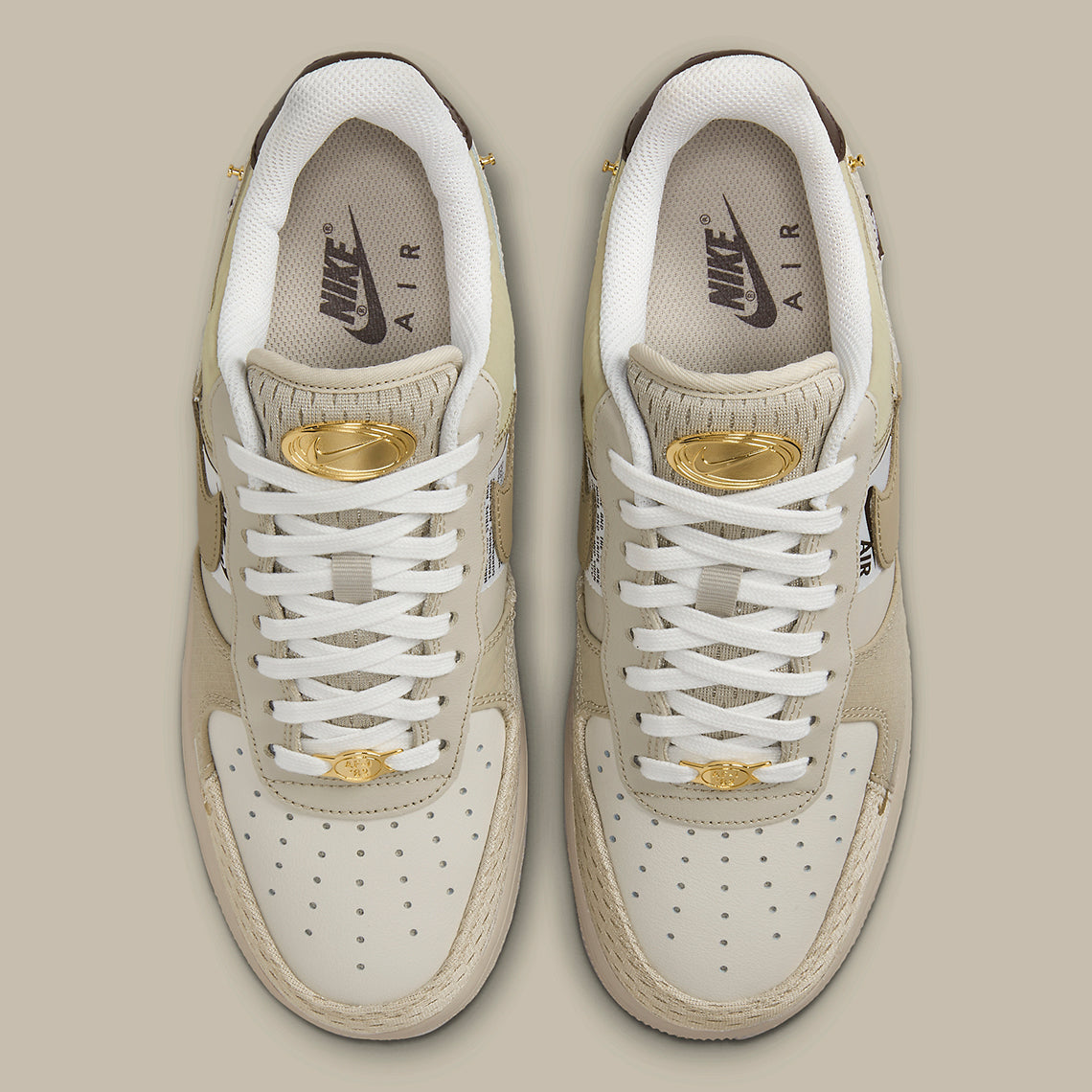 Nike Air Force 1 Low “Tan Bling”