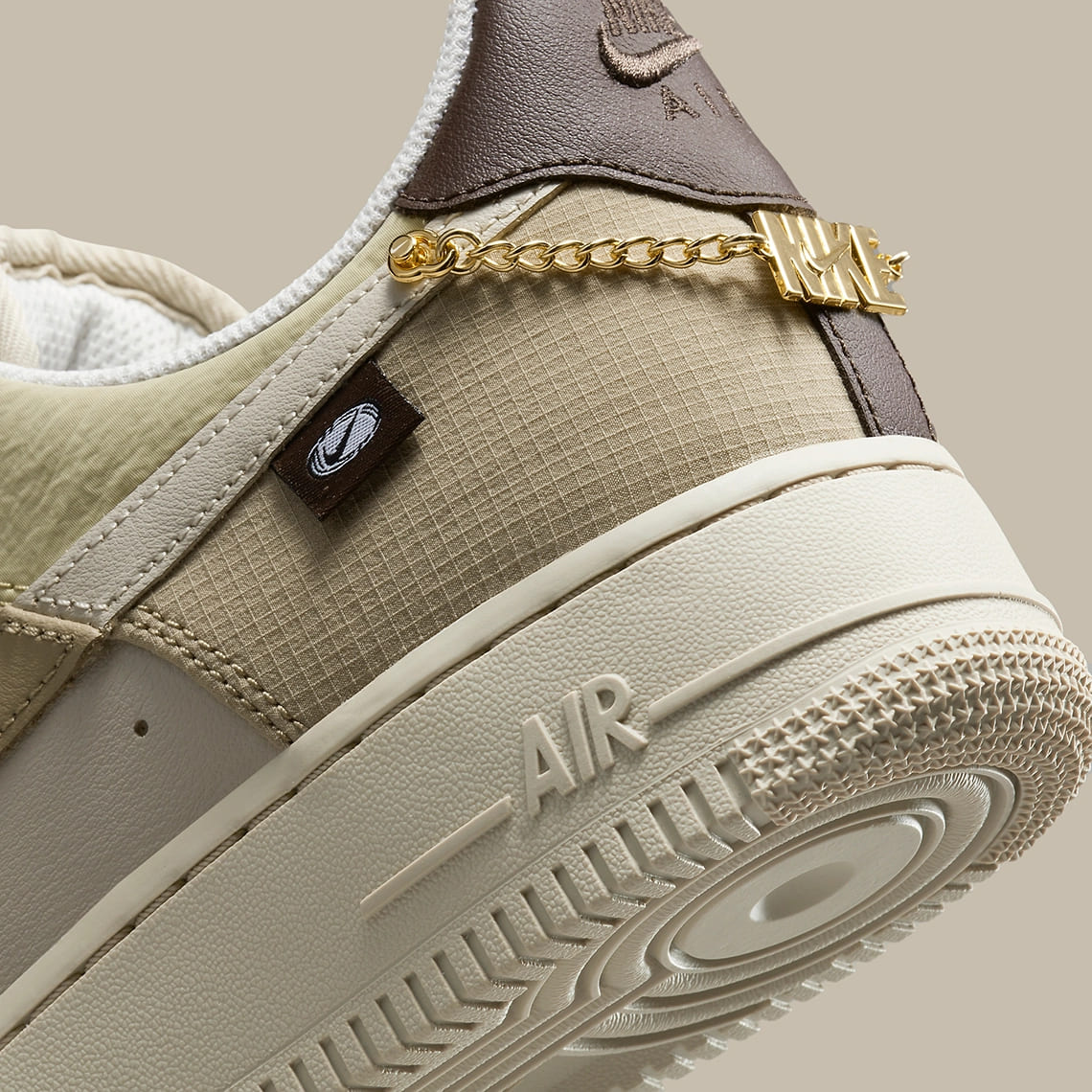 Nike Air Force 1 Low “Tan Bling”