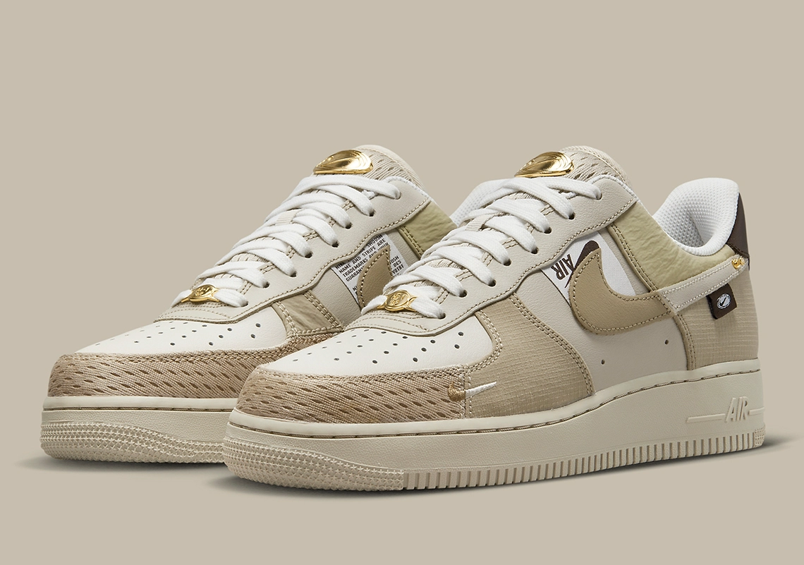 Nike Air Force 1 Low “Tan Bling”
