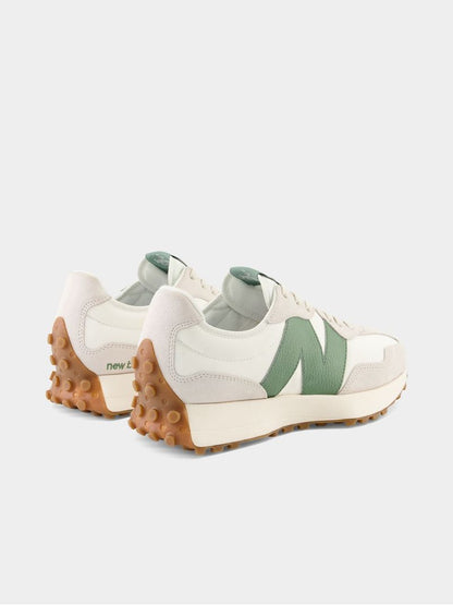 New Balance 327 v1 White/Green Sneaker
