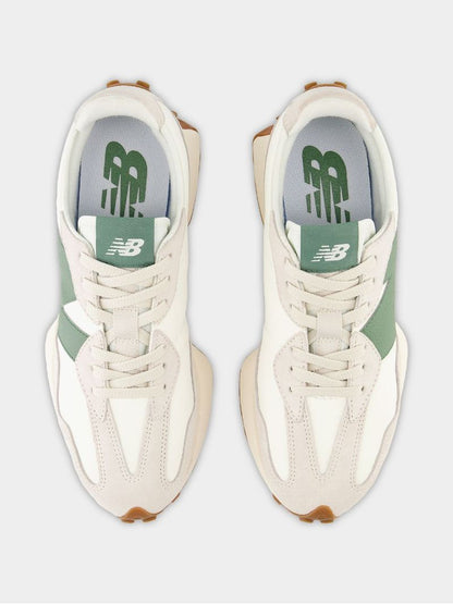 New Balance 327 v1 White/Green Sneaker