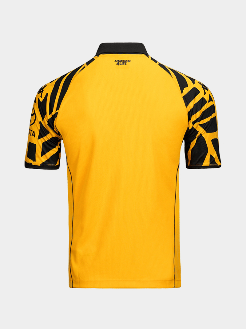 Kappa Youth Kaizer Chiefs Home 25/26 Yellow Stadium Jersey