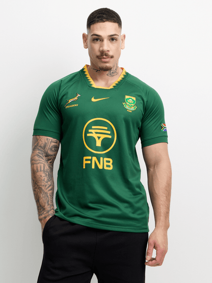 Nike Springboks 25/26 Stadium VL Home Jersey Mens Green/Gold