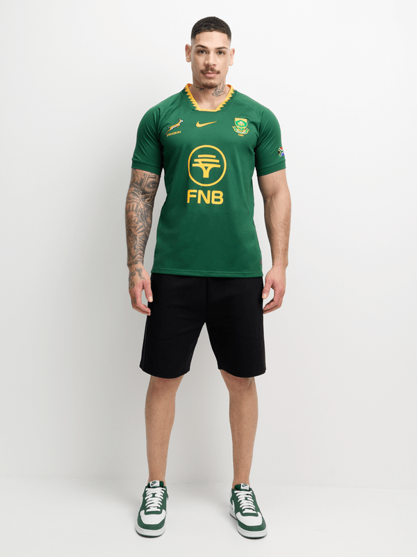 Nike Springboks 25/26 Stadium VL Home Jersey Mens Green/Gold