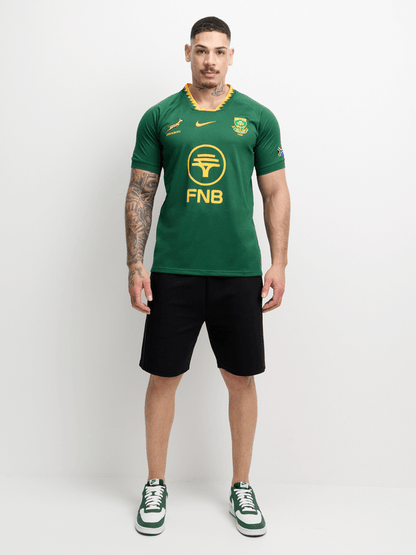 Nike Springboks 25/26 Stadium VL Home Jersey Mens Green/Gold