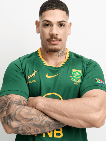 Nike Springboks 25/26 Stadium VL Home Jersey Mens Green/Gold