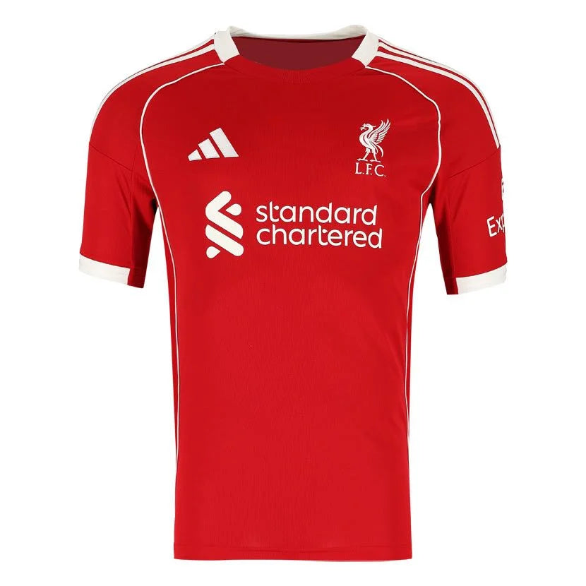 Adidas Peformance Liverpool 25/26 Home Jersey Mens Strawberry Red
