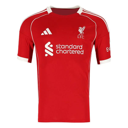 Adidas Peformance Liverpool 25/26 Home Jersey Mens Strawberry Red