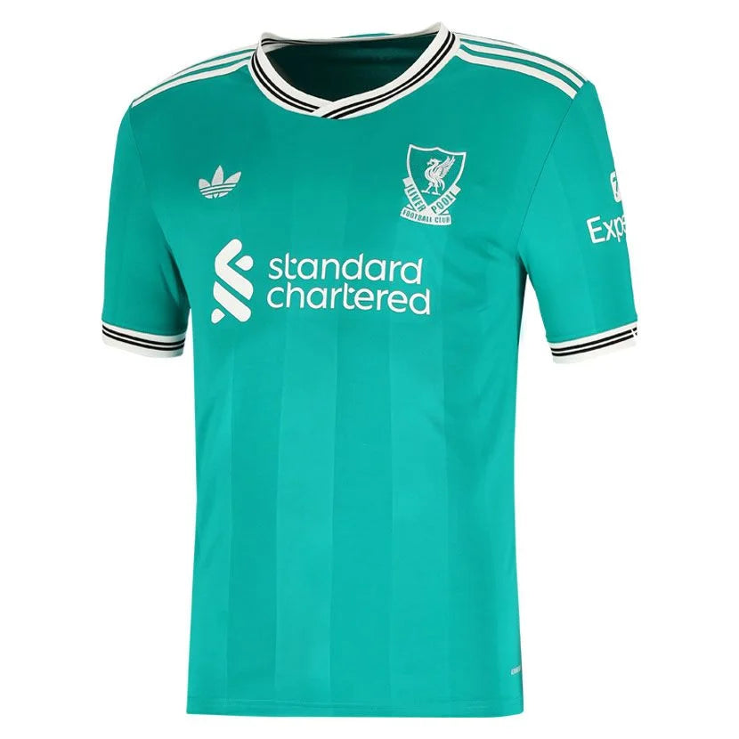 Adidas Performance Liverpool FC 25/26 Third Jersey Mens Sea Green