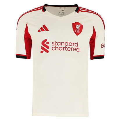 Adidas Performance Liverpool 25/26 Away Jersey Mens Cloud White