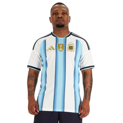 Adidas Performance Argentina 26 Home Jersey Mens White Ice Blue