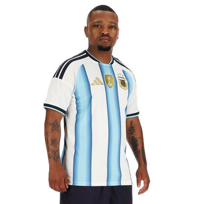 Adidas Performance Argentina 26 Home Jersey Mens White Ice Blue