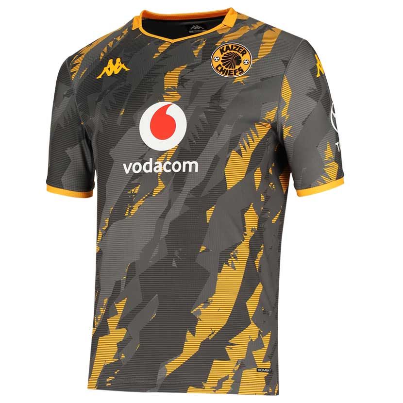 Kappa Kaizer Chiefs Mens Away Jersey 2025/26 Grey/Multi