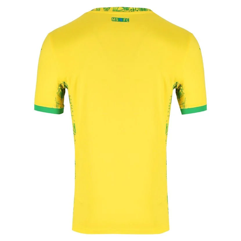 Puma Mamelodi Sundowns 25/26 Home Jersey Mens Yellow/Green